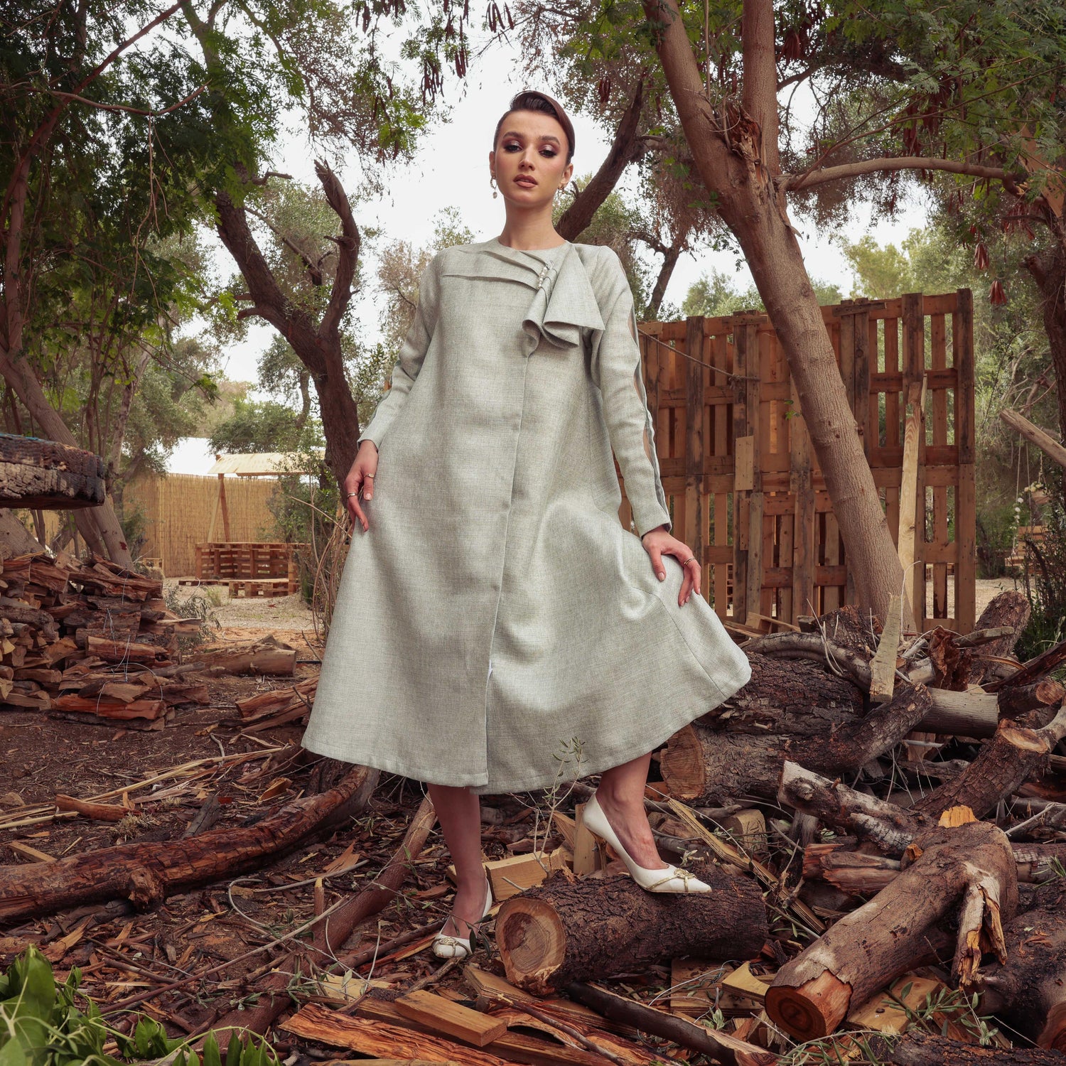 TWEED DRESS